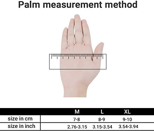 LERWAY VTT Vélo Plein Doigt Gants de Vélo Chaud Moto Sports de Plein Air Vélo Monster Gants Squelette (Taille M)