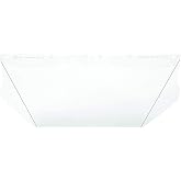 MSA V-Gard Visor, Medium, Clear, General Purpose, Polycarbonate (PC) | Contoured, 8" x 17" x 0.06", Impact-Rated, Replaceable UV-Protected Hard Hat Accessory, Medium, Clear 10115839