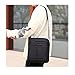 Men's Messenger Bag Small Crossbody Shoulder Bags Man Purse Casual Travel Bag for Work Business Men and Women (Black)