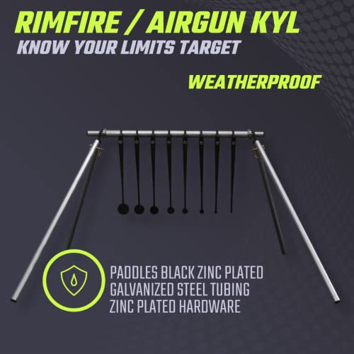 AR500 Steel Targets - Know Your Limits Target 22lr - Kyl Target ...