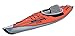 Advanced Elements AdvancedFrame Inflatable Kayak - AE1012-R-P Recreational Kayak with Bag and Pump - Red/Gray - 10.5 Ft.