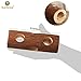 SunGrow Rabbit Pine Chew Log, 8 Inches, Raw Lumber, Molar Teeth Care Toy, Provides Physical and Psychological Benefits, Ideal for Hamster, Guinea Pig, Sussex, Lop and Chinchilla