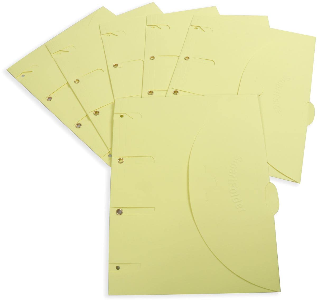 Smartfolder 6 x A4 Yellow Storage Bags
