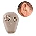 Jaxbo Hearing Amplifier Super Mini, Hearing Aids for Adult, Seniors, Children, Men and Women Fit Left/Right Ears-Rechargeable USB