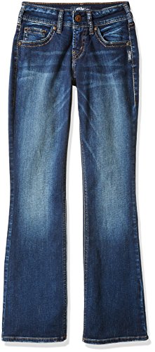 Silver jeans women s co suki curvy fit mid rise bootcut, dark vin…