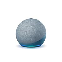 Echo Dot (4th Gen) | Smart speaker with Alexa | Twilight Blue