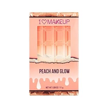 peach highlighter makeup
