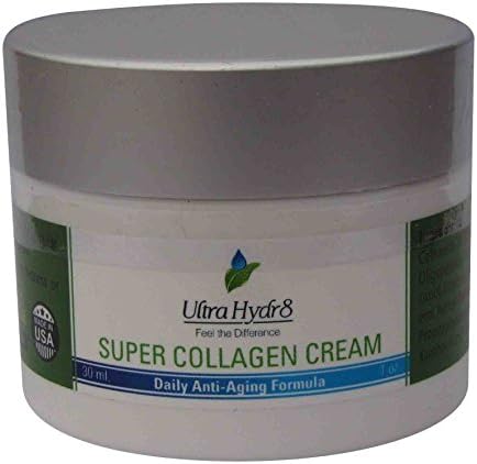 Ultra Hydr8 Super Collagen Cream for Face - Peptide Complex - Amino Acid Fortified