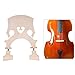 ammoon Standard Maple Bridge Replacement Part for 3/4 Size Double Bass Adjustable Upright Bass Bridge