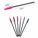 Yuelong 300 Pack Colored Disposable Nail Tips Acrylic Nail Tools Extensions Applicator Makeup Nail Tips Kits