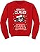 TeeStars - Santa Claws Cat Ugly Christmas Sweater Youth Kids Sweatshirt