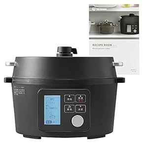 アイリスオーヤマ 電気圧力鍋 圧力鍋 4L 3~4人用 低温調理可能 卓上鍋 ブラック PMPC-MA4-B