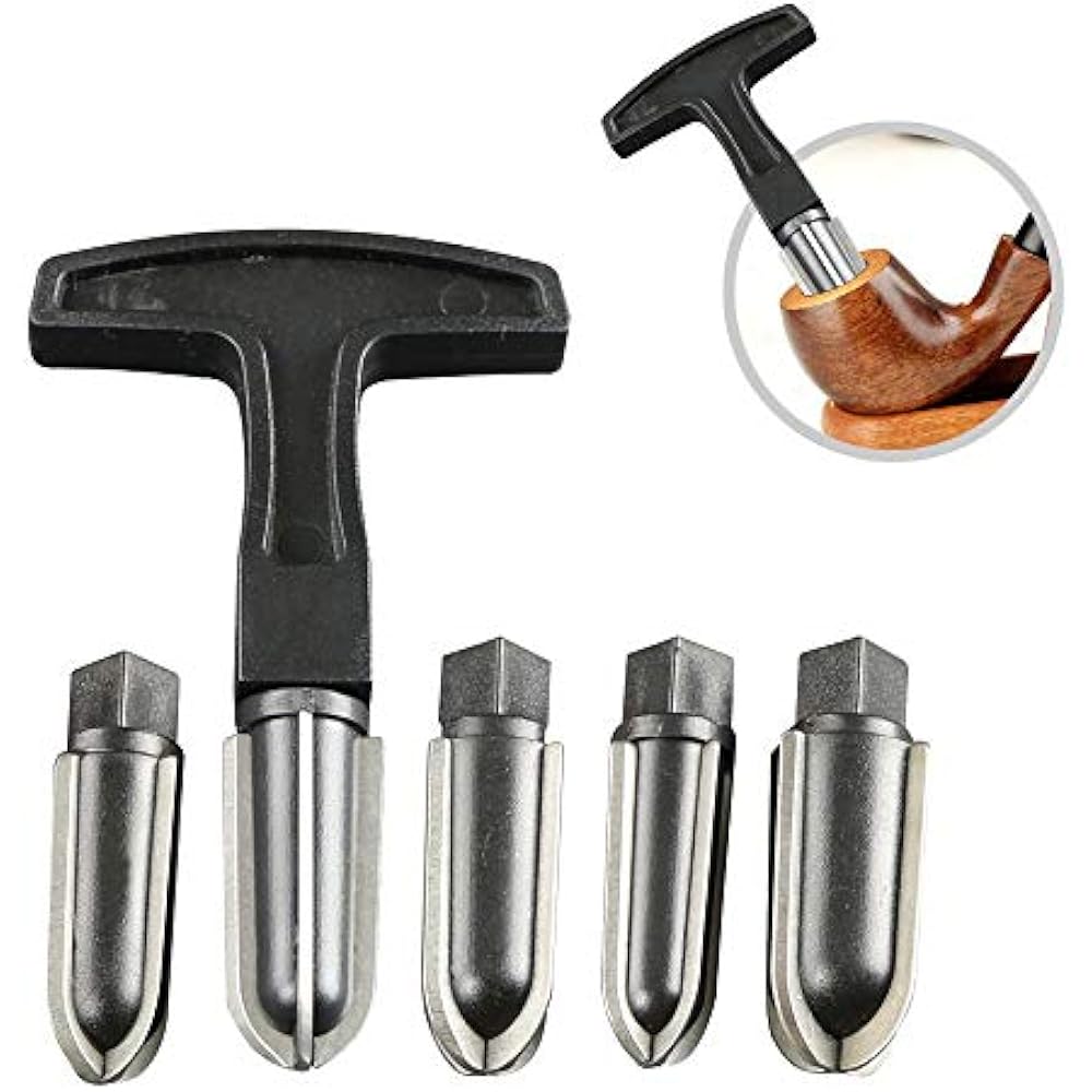 5 Pieces Tobacco Pipe Reamer Tool & Cleaners Health Personal Care