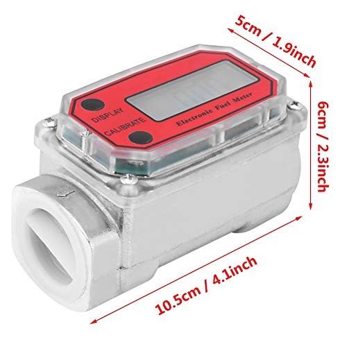 5 Digital+Flowmeter+Accuracy+Kerosene+Gasoline