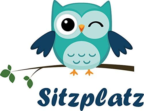 Toilette Badezimmer Bad Toiletten Fliesen A040 Wc Aufkleber Sitzplatz Eule