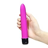 TINYU Powerful Bullet Vibrator with Mult-Speed for Women 100% Waterproof Silicone Rose Red- 7 inch