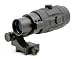 TMS Tactical 3x Magnifier Scope with Quick Flip to Side FTS Mount 42mm Center Height for Red Dot Sights and AIMPOINT Sights primary