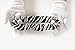 silk satin hair scrunchies set of 2 zebra printing