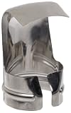 Steinel Reflector Nozzle - for Soldering and Bending Pipes or thawing Frozen Pipes, Nozzle Diameter of 1.30 inches, Formed from high-Grade und Polished Stainless Steel, 07051