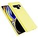 GOOSPERY Style Lux Jelly for Samsung Galaxy Note 9 Case (2018) Thin Slim Bumper Cover (Pastel Yellow) NT9-STYL-YEL