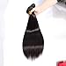 Brazilian Straight Hair 8A Unprocessed Straight Human Hair 1 Bundle Virgin Human Hair Straight Single Bundle(100g) Natural Color (10