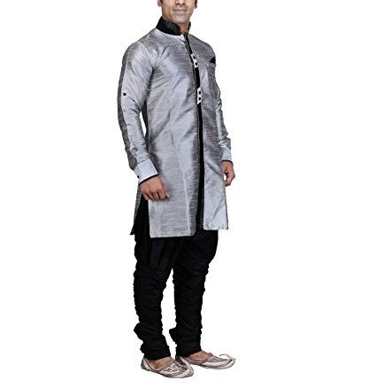 royal mens silver indo sherwani_38
