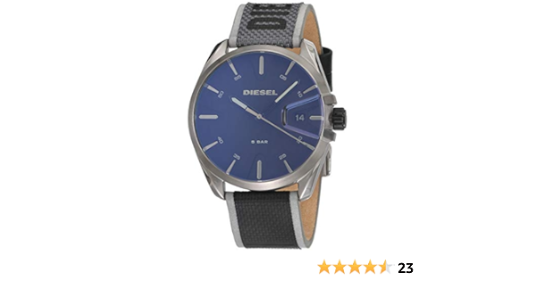 Amazon.com: Diesel MS9 Three-Hand Nylon Watch DZ1902 Black One Size :  Clothing, Shoes \u0026 Jewelry