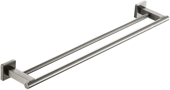 Toallero de baño de acero inoxidable,barra de toalla de baño montada en
