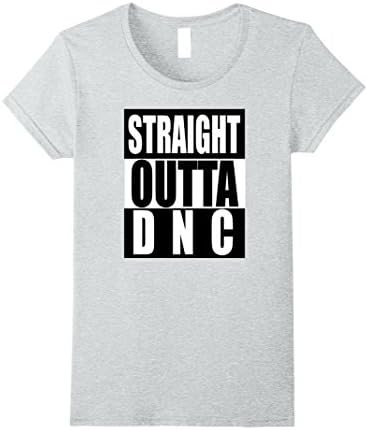 Womens Bernie Sanders DNC Fraud Lawsuit Political Corruption Shirt Medium Heather Grey