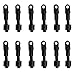Jili Online 12 Pieces Black Nylon Durable 1/4