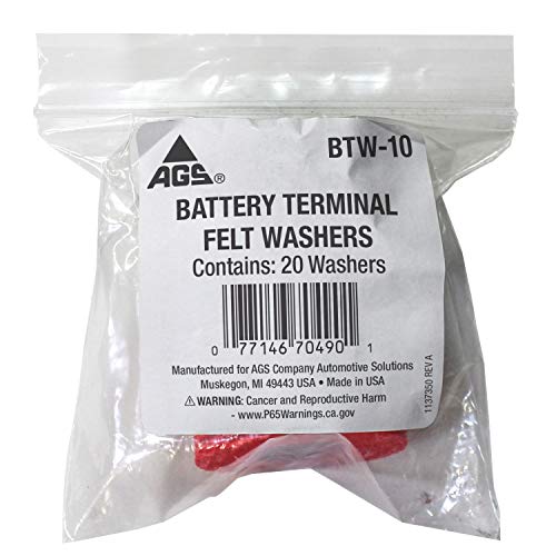 20 Piece Battery Terminal Protector Anti Corrosion Felt Fiber Washers