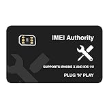 IMEI Authority Sim Unlock Adapter for iPhone X 8+ 8 7+ 7 6S+ 6S 6 5C 5S - Any Carrier - AT&T, Verizon, Sprint, T-Mobile, XFINITY, GSM or CDMA GPP TURBO AIR R SIM