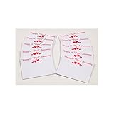 JustPaperRoses ® Sticky Notes, 1st Anniversary Gift, Just Paper Roses