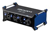 Zoom UAC-232 Audio Converter with 32-Bit Float, Audio Interface,2 XLR/TRS Combo Inputs, Headphone Outputs, 192 kHz Sample Rate, For Music & Streaming