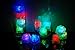 Litecubes Brand 8 Mode MultiColor Rainbow Light up LED Ice Cubes (12)