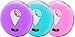 TrackR pixel - Bluetooth Tracking Device. Item Tracker. Phone Finder. iOS/Android Compatible - 3 Color, Aqua, Purple, & Pink.