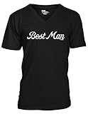 Best Man Men's V-neck T-Shirt Tee