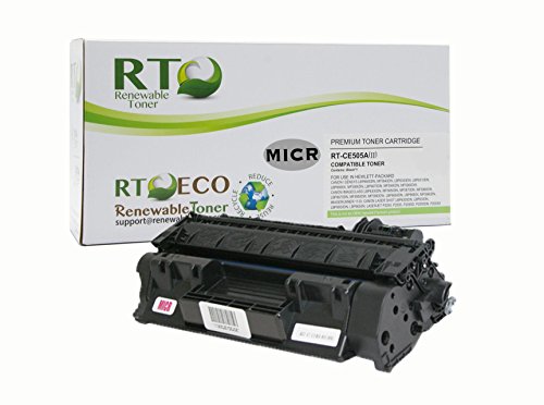 Renewable Toner 05A Compatible MICR Toner Cartridge Replacement HP CE505A for HP LaserJet P2035 P2055