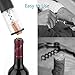 GOSCIEN Electric Wine Opener, Automatic Electric Wine Bottle Corkscrew Opener, Rechargeable Stainless Steel Cordless Electric Wine Bottle Opener Gift Set with Foil Cutter, USB Charging Cable