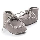 Baby High Help Bandage Shoes,Ecosin® Baby Crib Toddler Sneakers Casual Non-slip Shoes (12-18month, Gray)