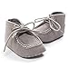Baby High Help Bandage Shoes,Ecosin® Baby Crib Toddler Sneakers Casual Non-slip Shoes (12-18month, Gray)