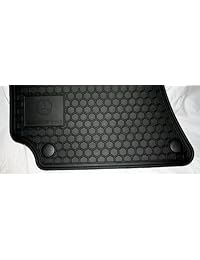 Mercedes Benz Q6680710 original tapetes para piso, de caucho, W212 E250 E350 E400 E550 SEDAN & WAGON negro