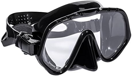 Speefish Scuba Diving Mask Wide View, Adults Dive Mask with Silicone Skirt and Strap for Snorkeling Freediving Swimming