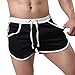Neartime Men's Shorts, Loose Shorts Mens Trousers Sport Casual Pants (L, Black)