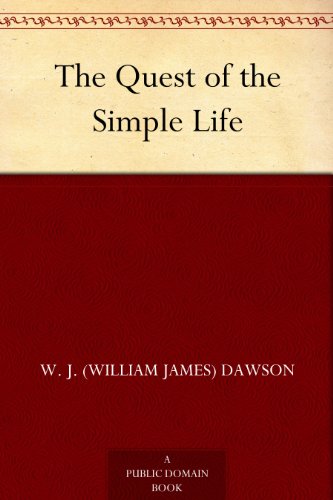 Cover of The Quest of the Simple Life