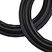 Bluecell 2pcs Black Color 6” Rubber Speaker Edge Surround Rings Replacement Parts for Speaker Repair or DIY (6
