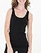 Caramel Cantina 4 Pack Junior's Skinny Tank Top (Large, Black/White/Navy/Grey)