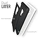 Xiaomi Mi Mix 2 Case, TUDIA Slim-Fit Heavy Duty [Merge] Extreme Protection/Rugged but Slim Dual Layer Case for Xiaomi Mi Mix 2 (Matte Black)