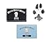 Forever Fun Times Easy-Clean Pet Paw Print Kit | Get Hundreds of Prints from One Low-Cost Paw Print Kit | 100% Safe and Pet-Friendly | No-Mess Paw Print Pad with a Choice of Three (Black)
