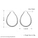 Women Hoop Earrings,3 Pairs AMBESTEE 2